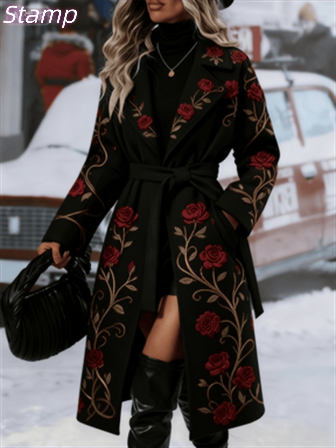Fashionable Casual Long Coat