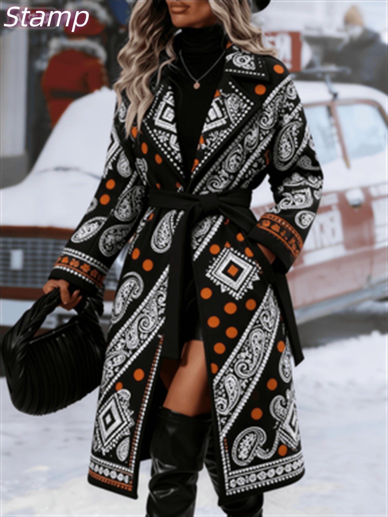 Fashionable Casual Long Coat