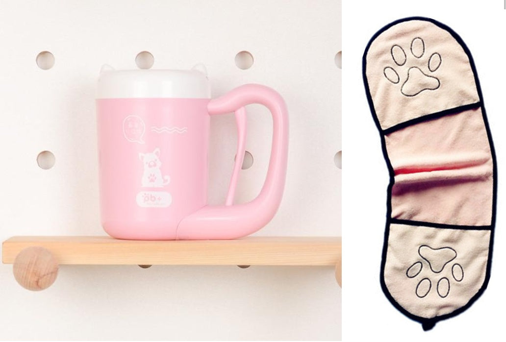 Silicone Pet Paw Washer Cup For Quick Cleaning