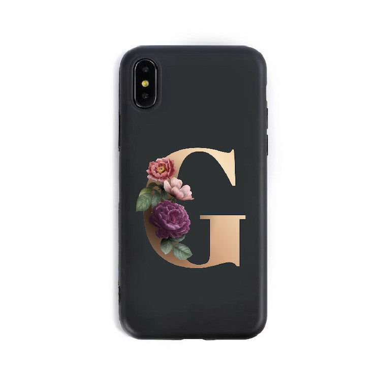 Colorful Alphabet Silicone Case With Fun Artistic Designs