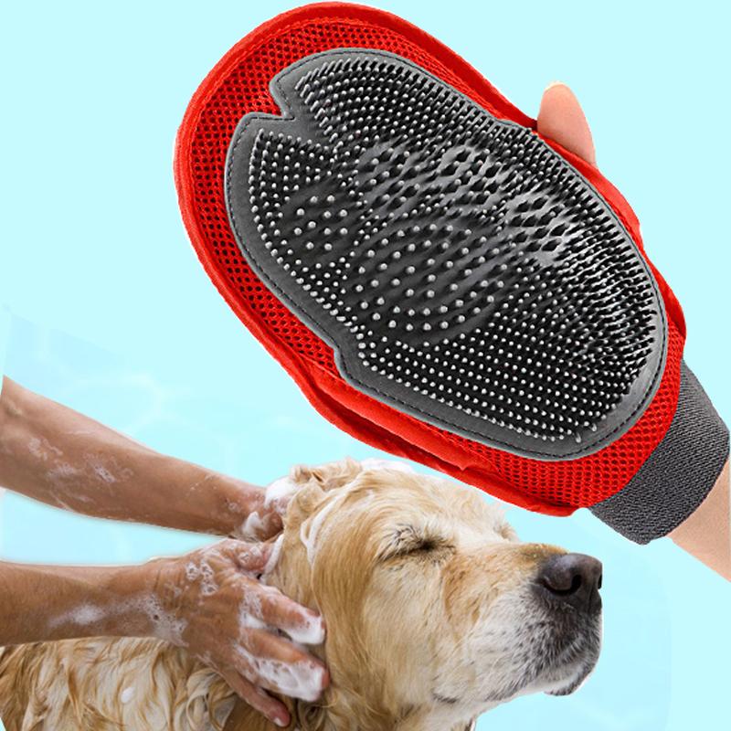Dog Fur Grooming Massage Brush For Healthy Coats