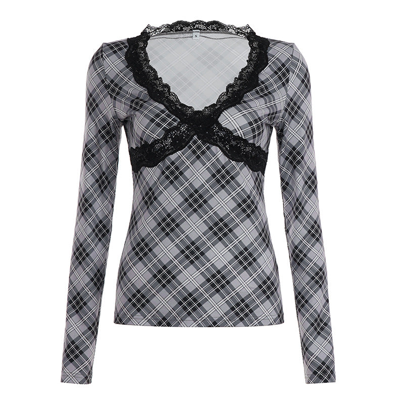 Women's Slim Fit Slim Bottoming Top