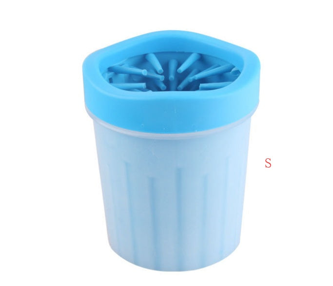 Silicone Dog Paw Washer Cup For Quick Cleaning