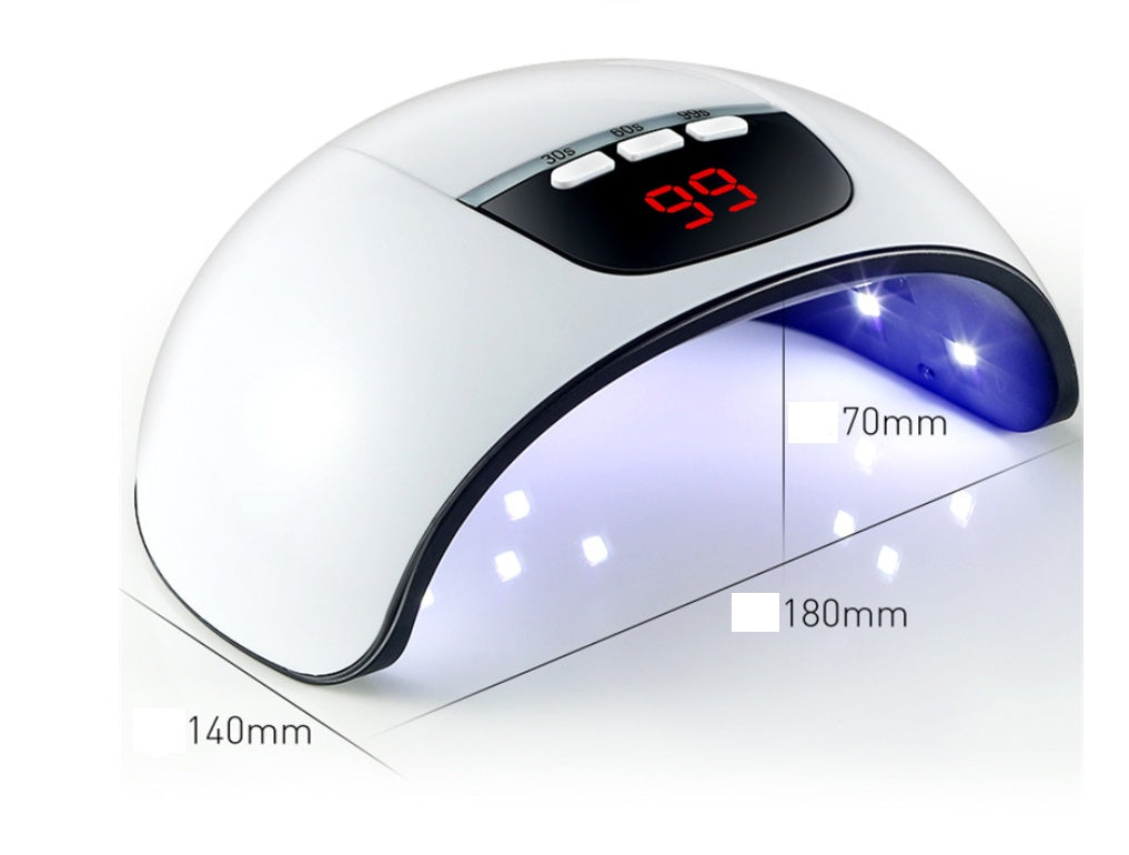 Adjustable Nail Polish Dryer with Timer and Intensity Settings