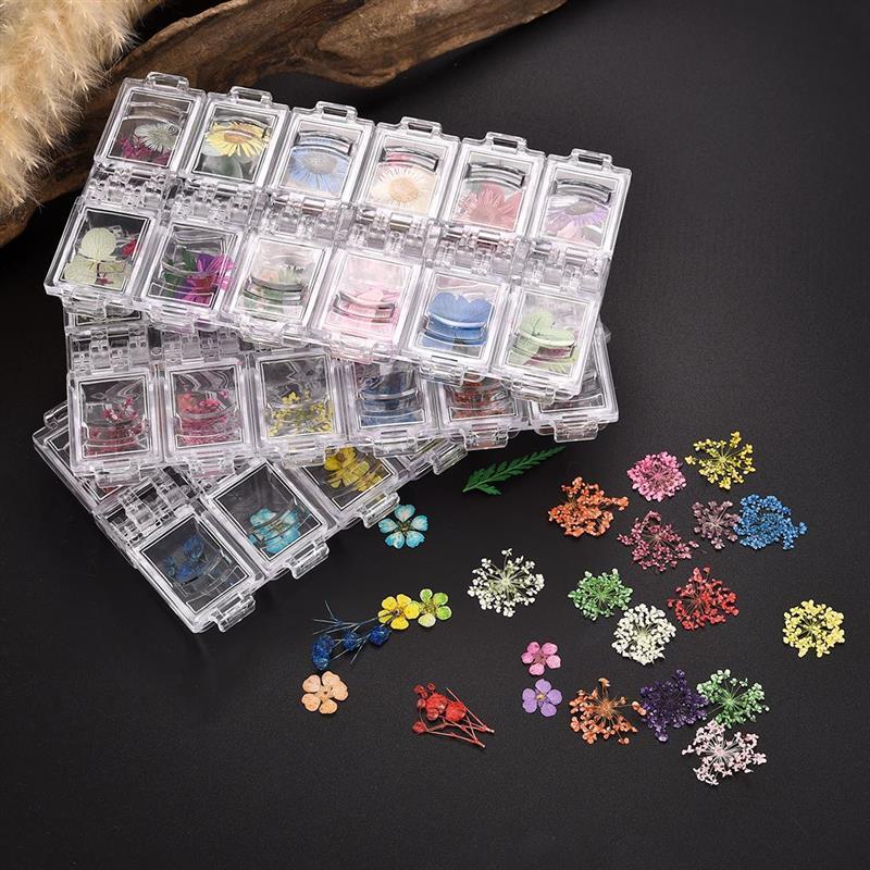 3D Floral and Botanical Nail Accessories with Natural Feel-Theone Apparel