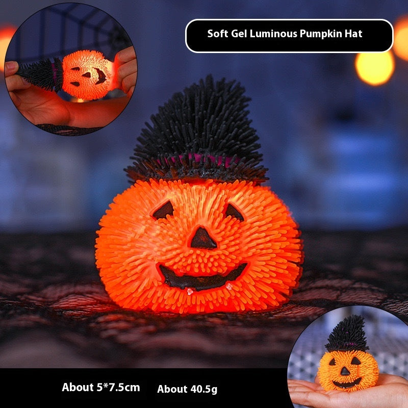 Leuke spookdruk Squeeze Light Up Texture Toy