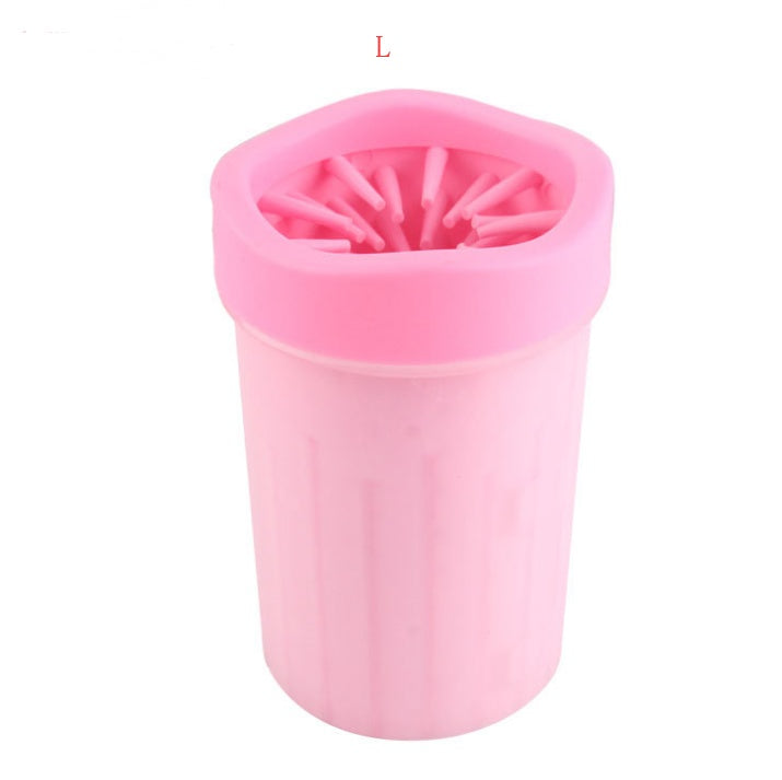 Silicone Dog Paw Washer Cup For Quick Cleaning