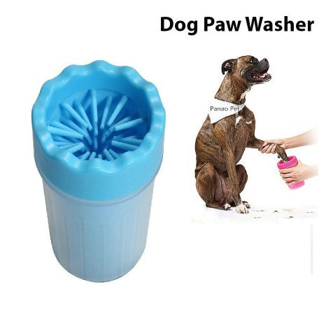 Silicone Dog Paw Washer Cup For Quick Cleaning