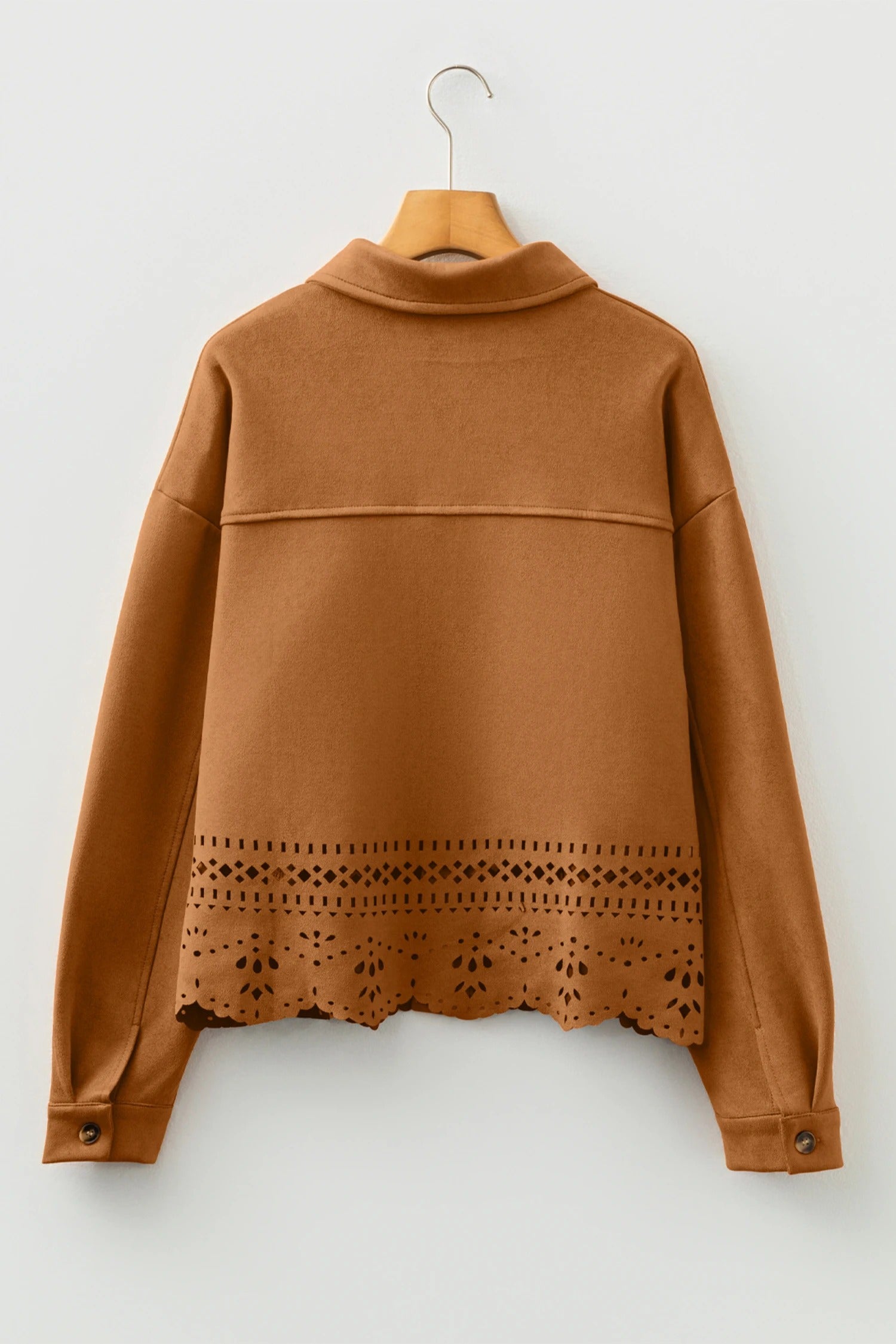 Women's Versatile Casual Fashion Hollow-out Jacket