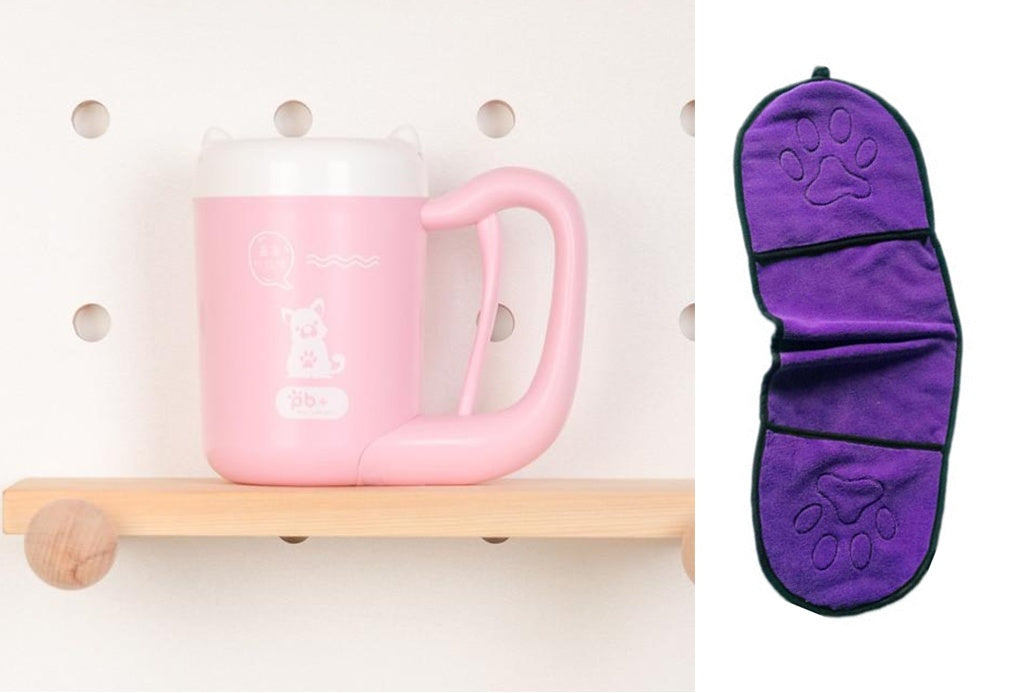 Silicone Pet Paw Washer Cup For Quick Cleaning