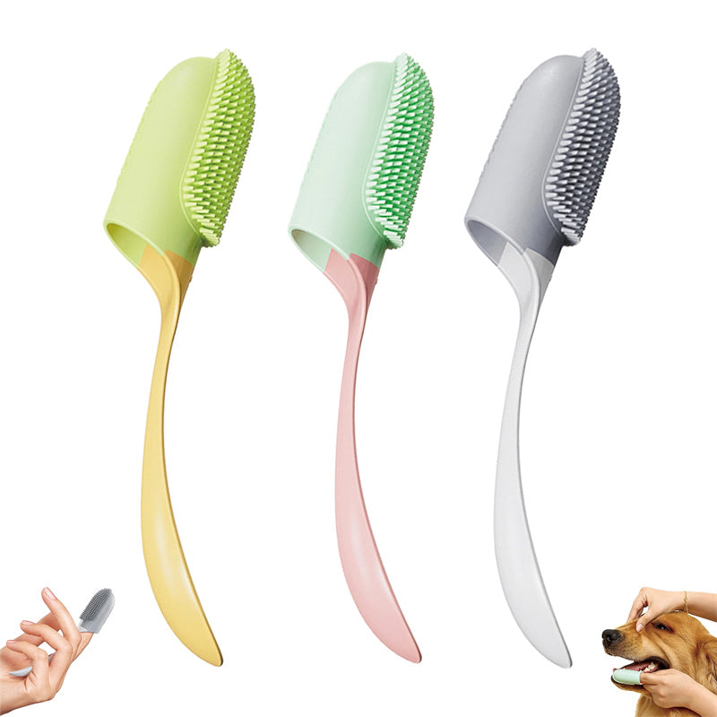 Silicone Finger Toothbrush For Cat And Dog Oral Care