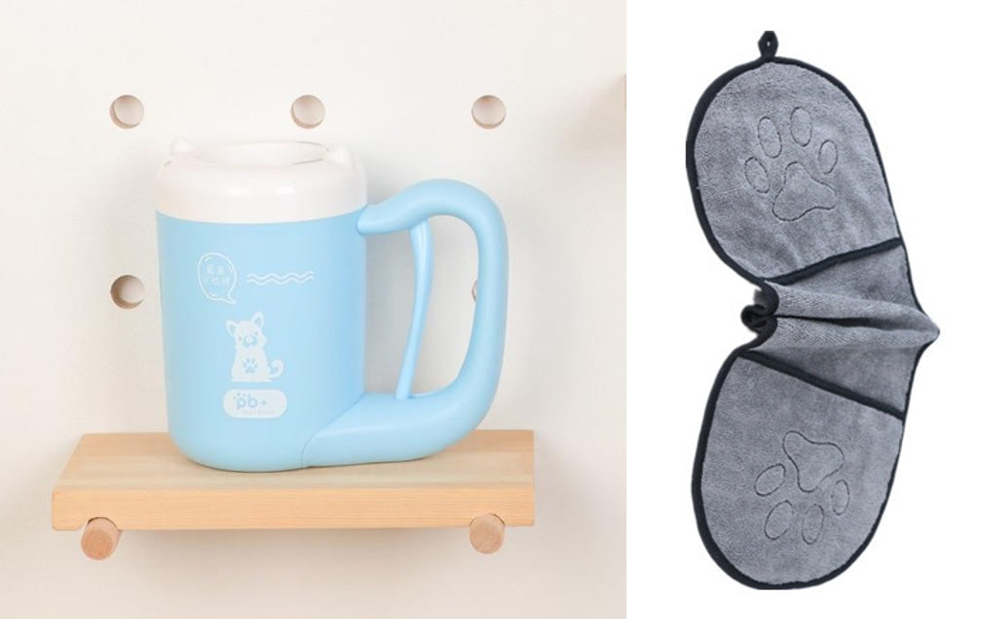 Silicone Pet Paw Washer Cup For Quick Cleaning