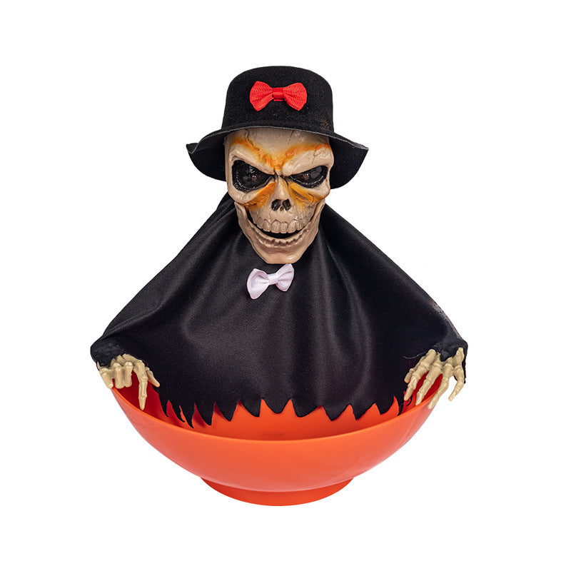 Halloween Ghoul Trick or Treat Bowl met bedekking