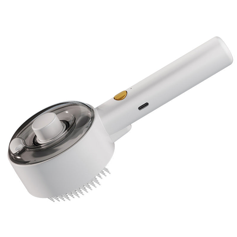 Self Cleaning Steam Brush For Dogs And Cats Grooming