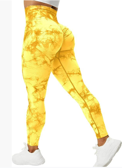 Smoke Series 2 Printed Sports Leggings Fitness Pants