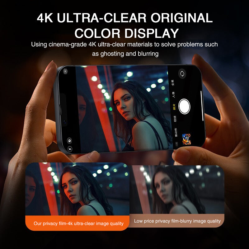 Mobile Phone Anti-peeping Tempered Glass Full Screen