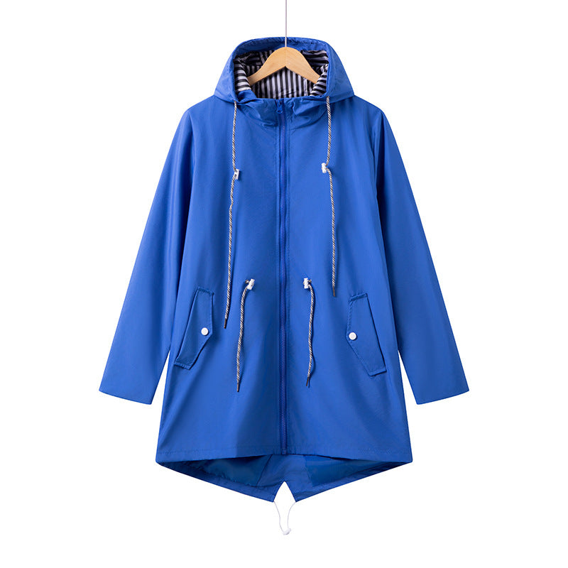 Women's Lightweight Spring And Autumn Outdoor Windbreaker Coat