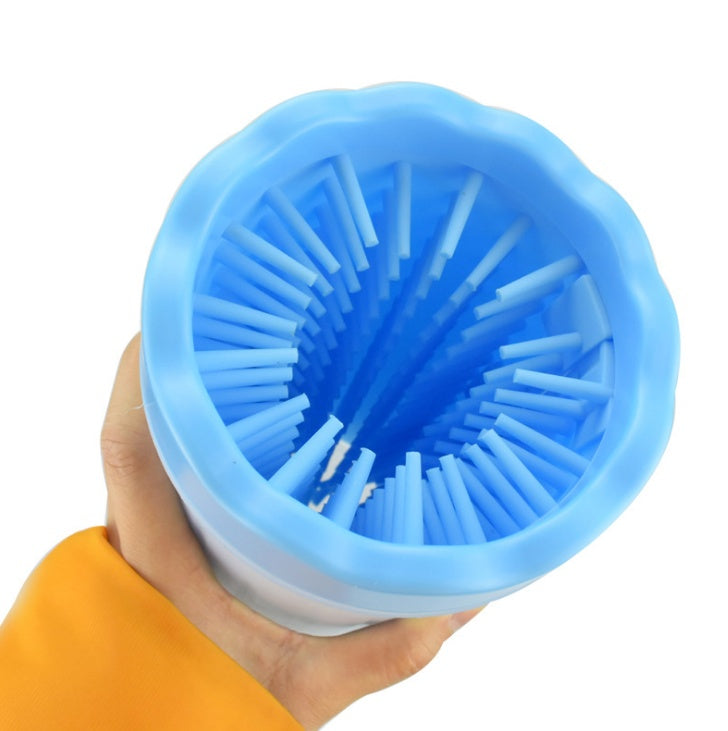 Silicone Dog Paw Washer Cup For Quick Cleaning