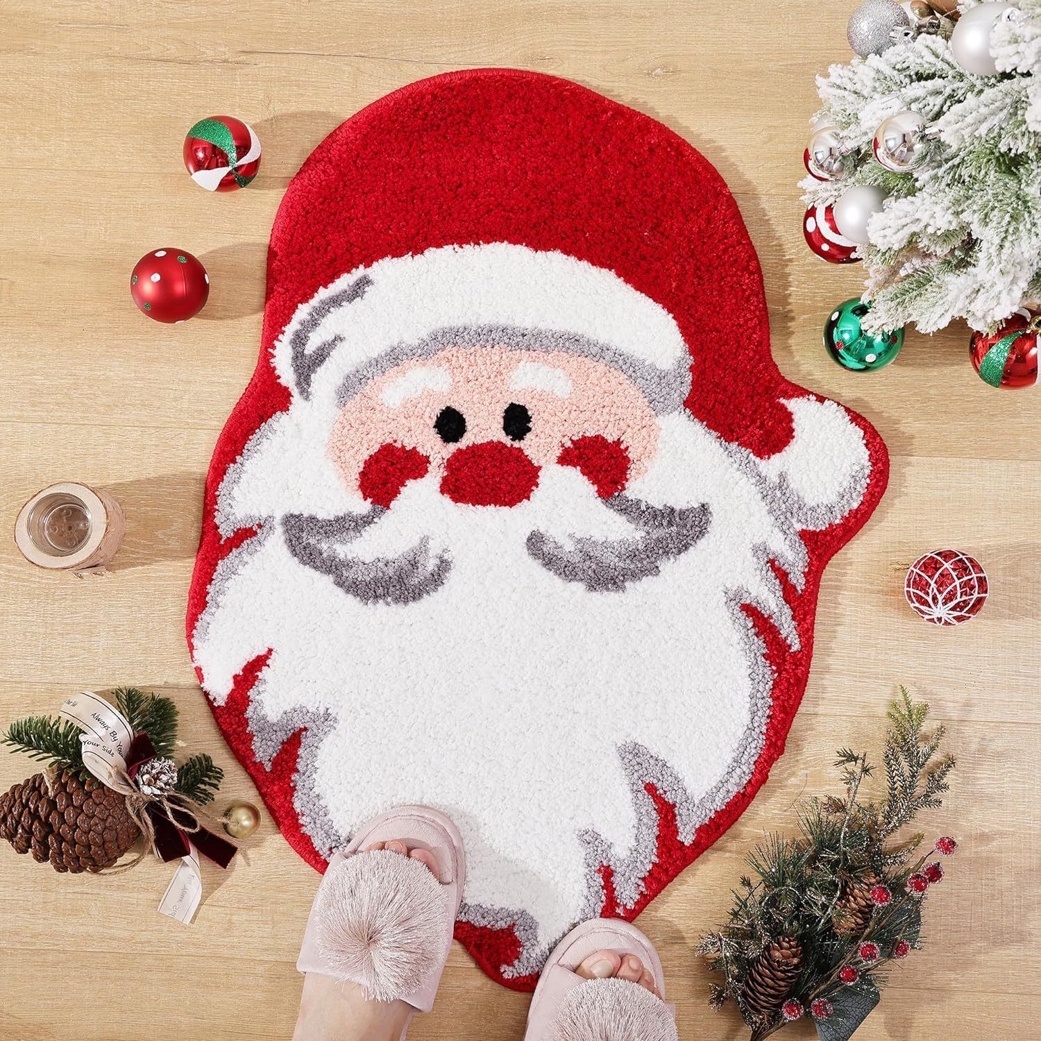 Christmas Tree Home Decoration Ultra Soft Themed Mat-Theone Apparel