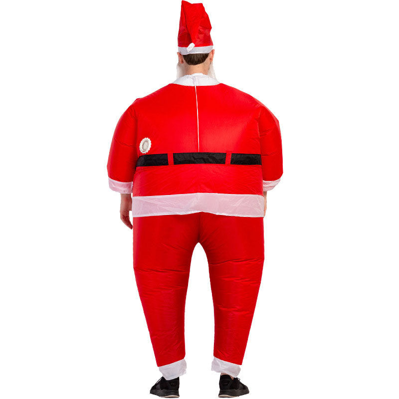 Funny Blow Up Inflatable Santa Claus Costume for Adults-Theone Apparel