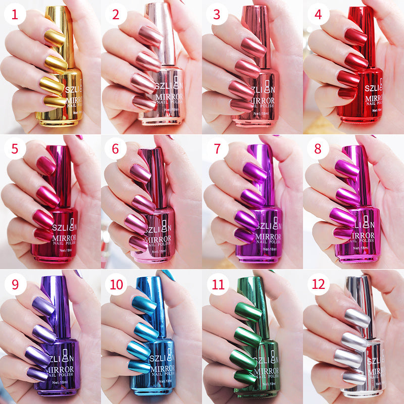 High Quality Metallic Nail Polish in Vibrant Hues-Theone Apparel