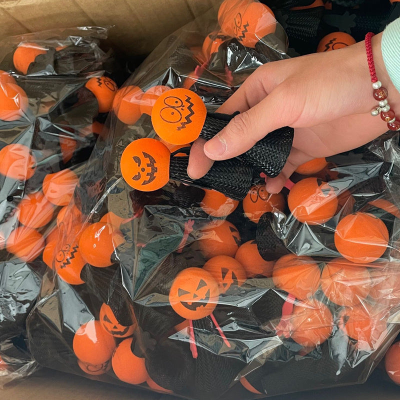 Jack-O-Lantern Elastic Finger Covers for Puppet Shows-Theone Apparel