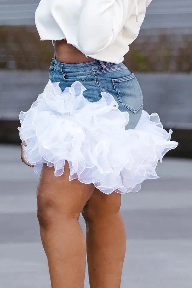 Plus Size Short Skirt For Confident Everyday Fashion-Theone Apparel