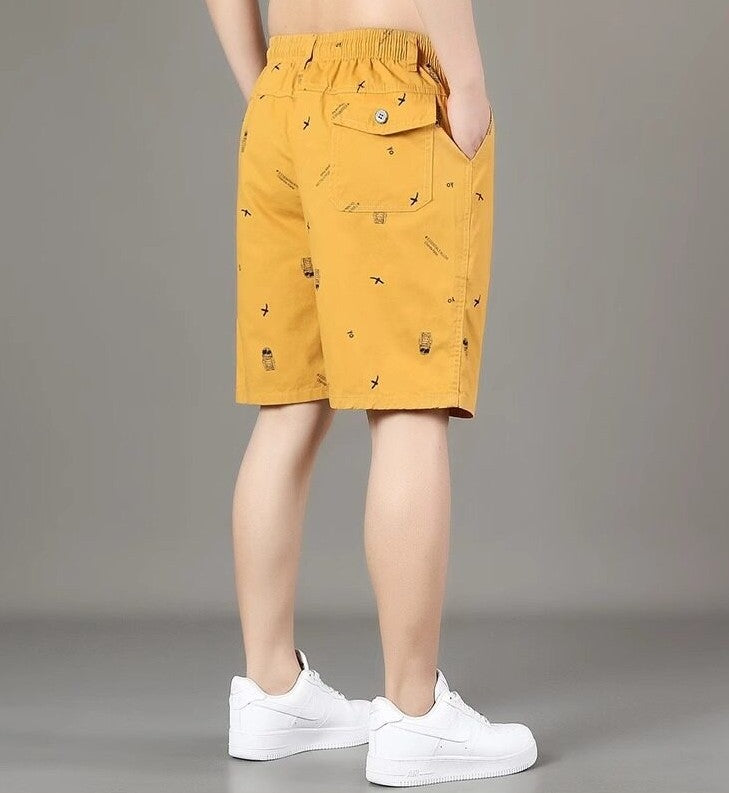 Relaxed Fit Mid-Length Trousers Delivering Laidback Everyday Comfort-Theone Apparel