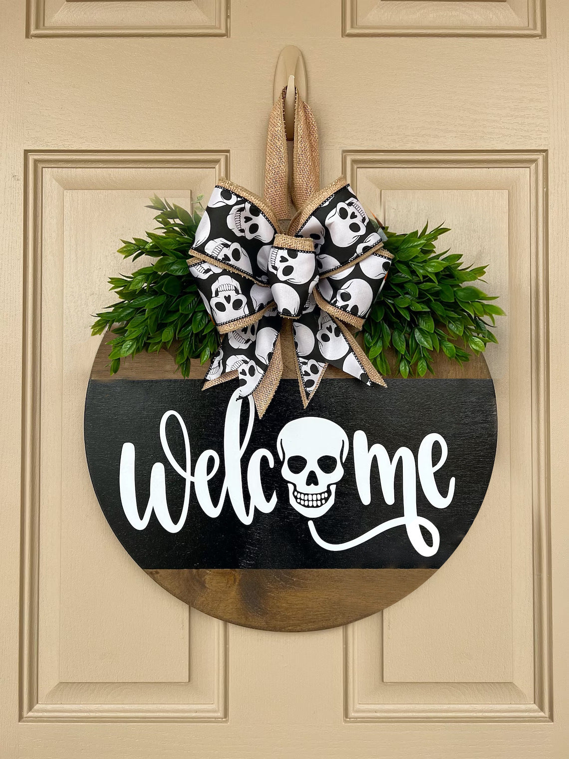 Southern Themed "Boo Y'all" Ghost Wreath Halloween Decoration-Style B-Theone Apparel