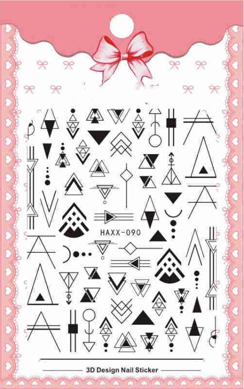 Transparent Black Butterfly Nail Decoration for Accent Nails-B-Theone Apparel