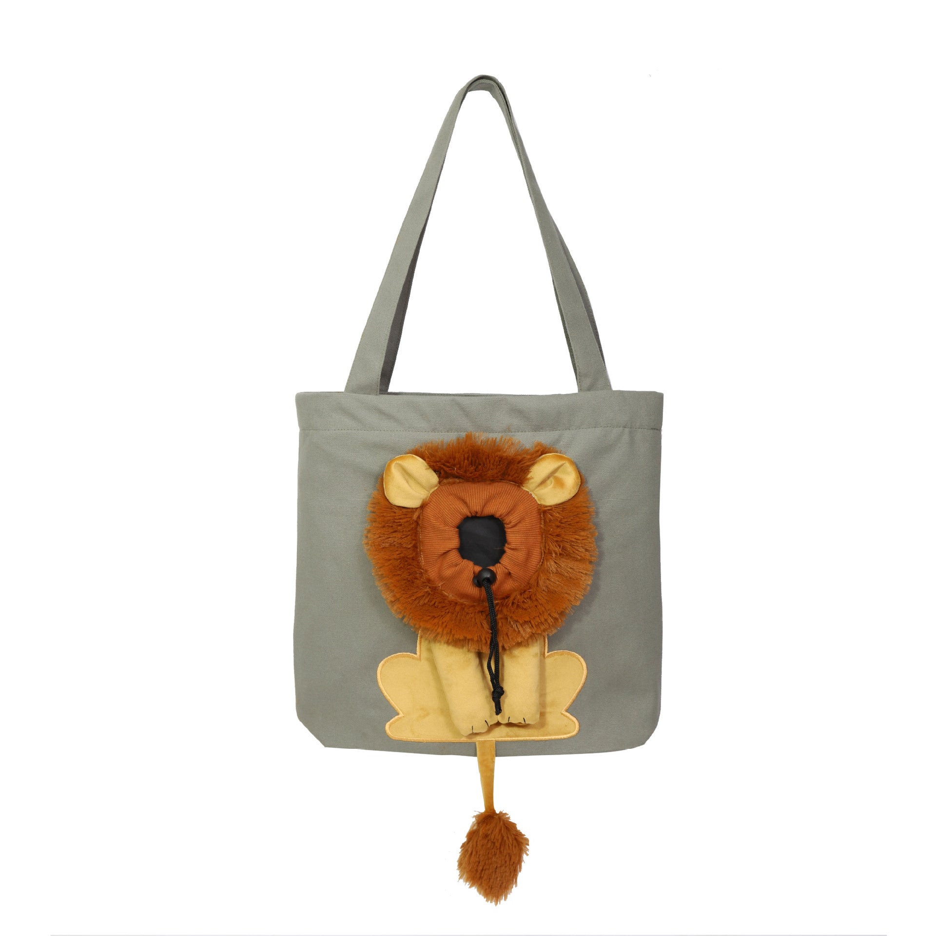 Lion Design Soft Pet Carrier Bag For Cats And Dogs