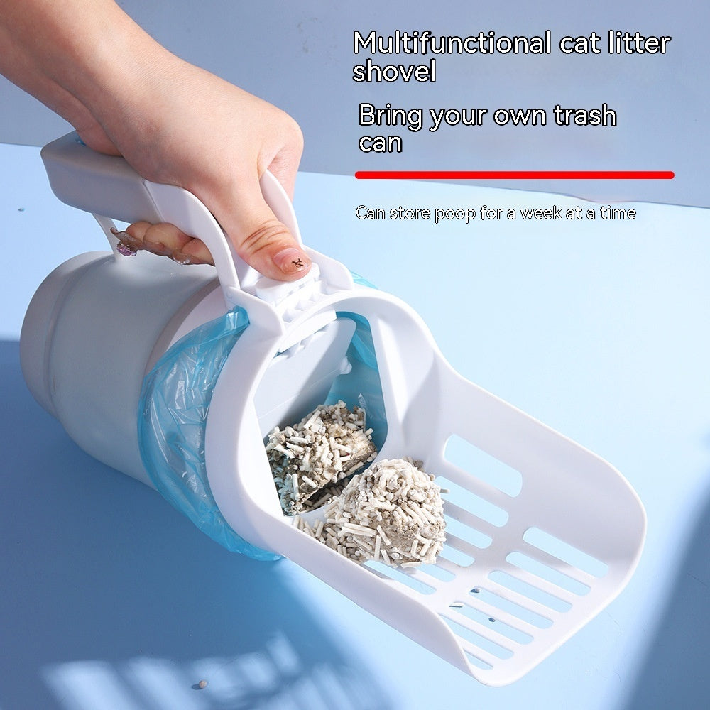 Wide Cat Litter Shovel Scoop With Refill Bags