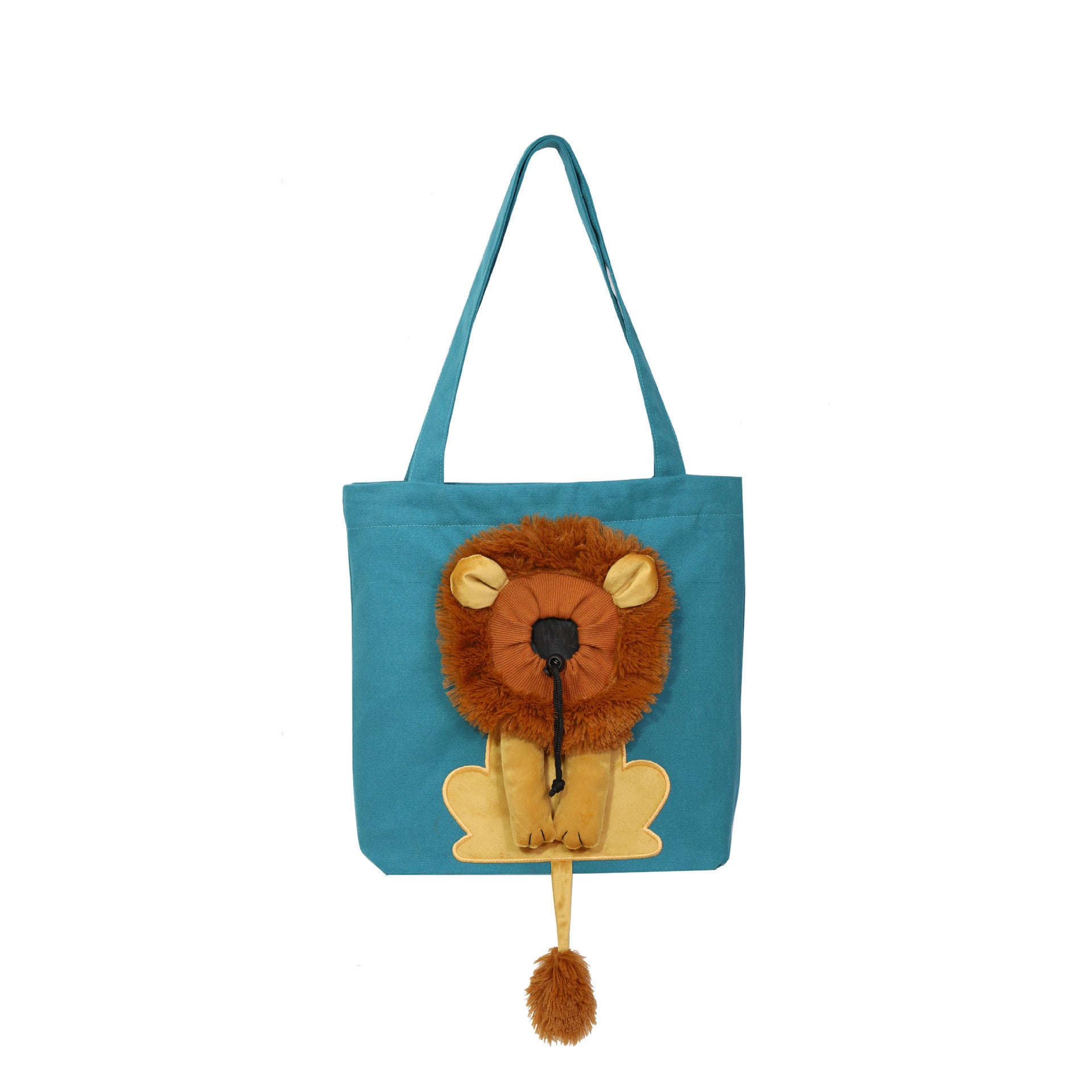 Lion Design Soft Pet Carrier Bag For Cats And Dogs