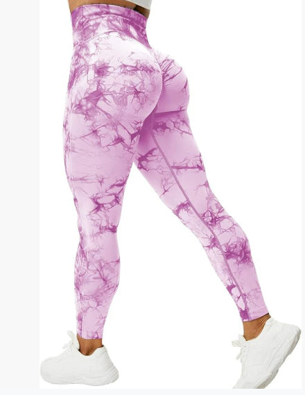 Smoke Series 2 Printed Sports Leggings Fitness Pants