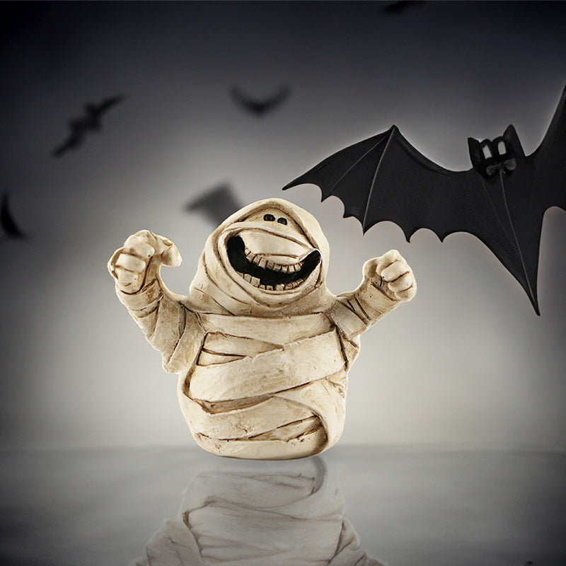 Leuke geest, mummie en spook Halloween -decoratie -set