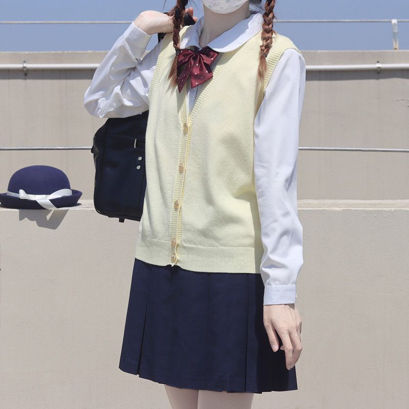 Loose Versatile Basic Knitted Cardigan Vest