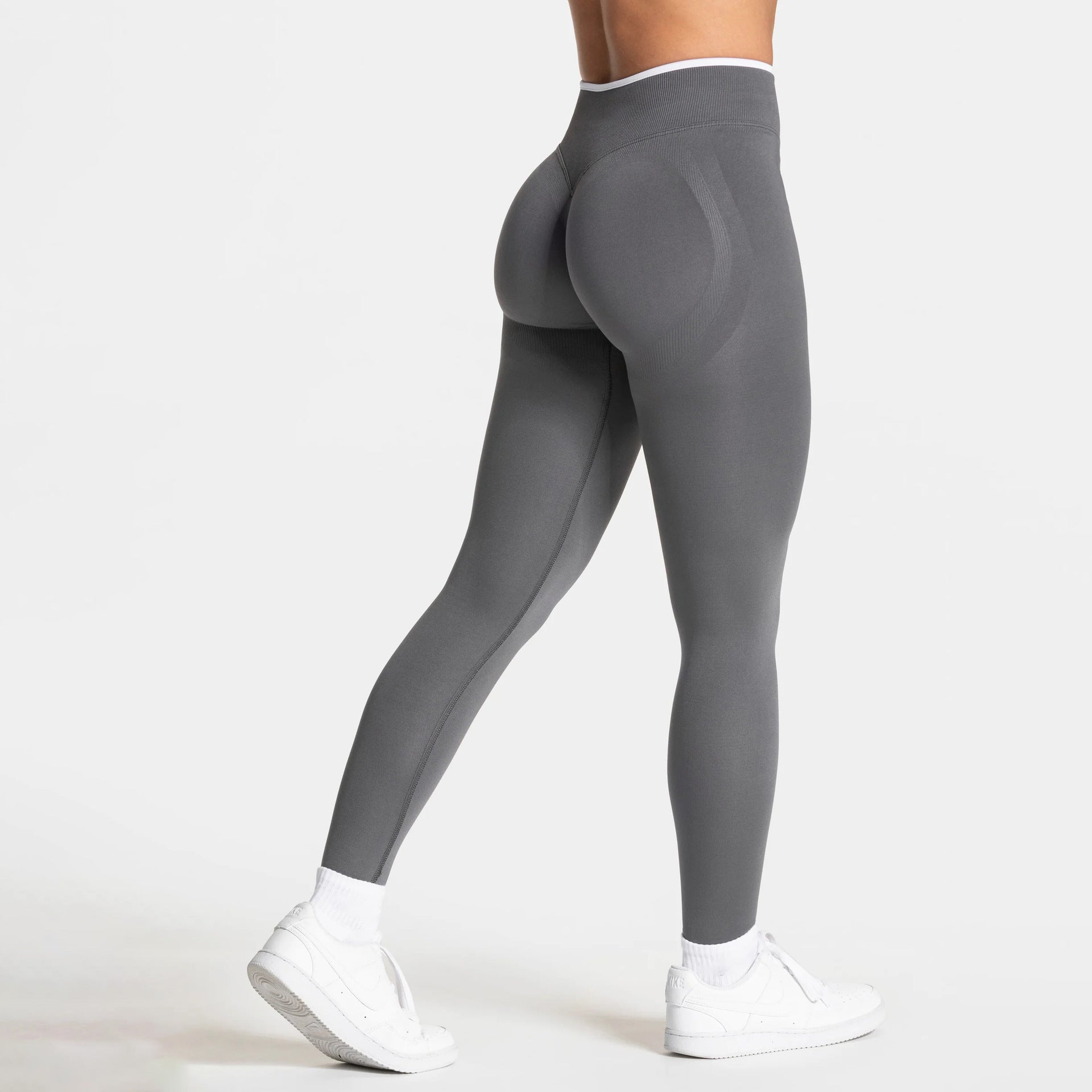 Peach Hip Yoga Pants Women's High Top Sports Running Workout Pants