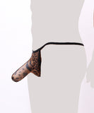 Lace Front Elephant Nose Thong
