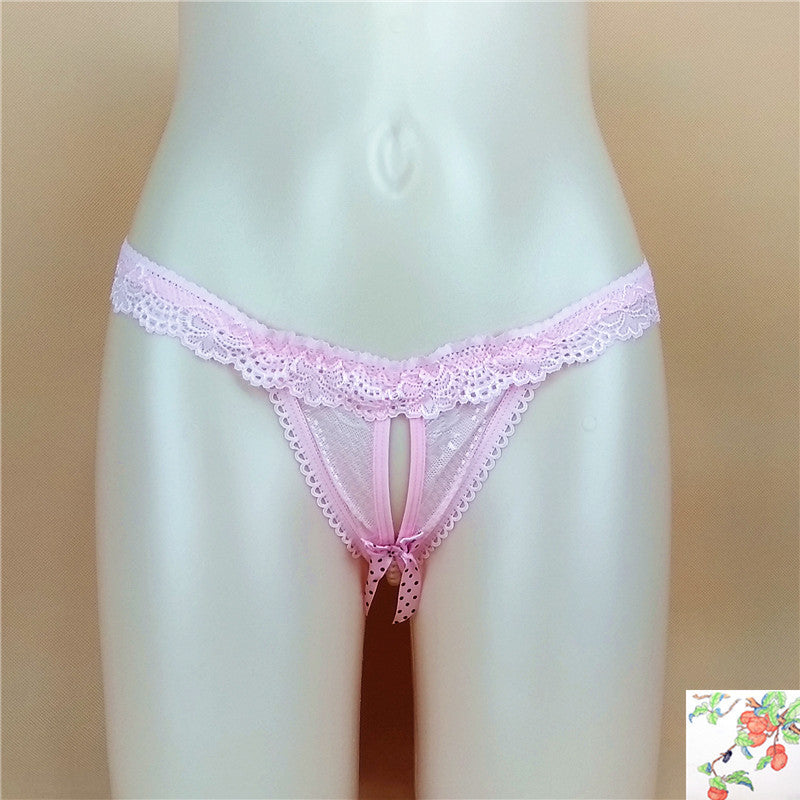 Silky and Lacy Peekaboo Cutout Panties