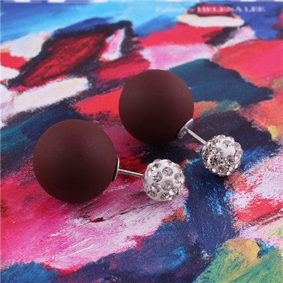 Anting -anting Pastel Sphere Double Sided