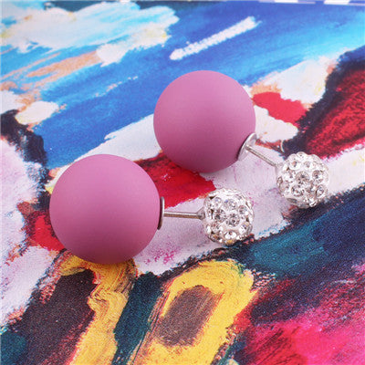 Anting -anting Pastel Sphere Double Sided