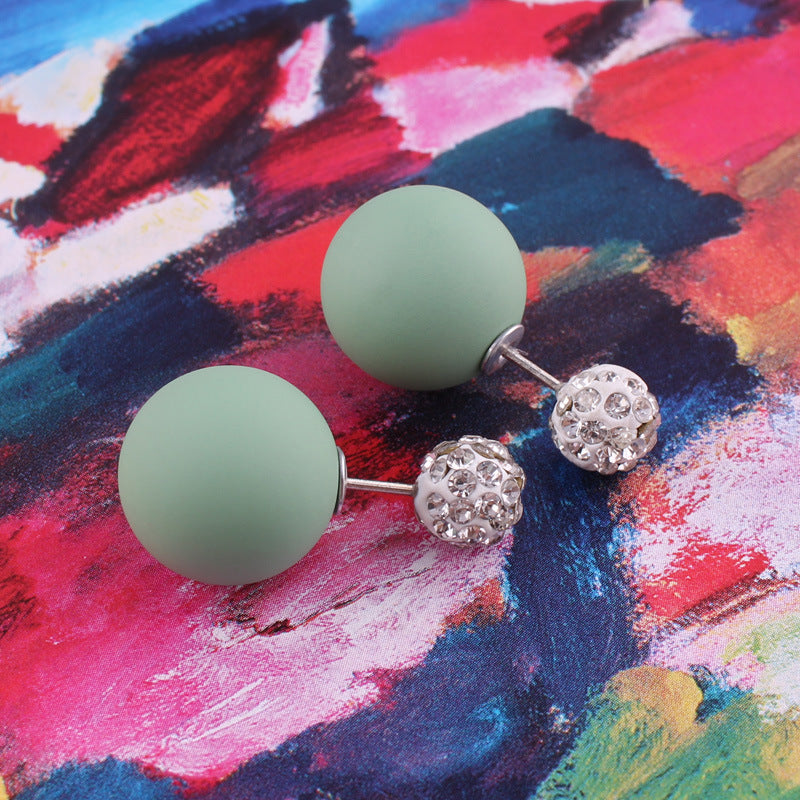 Anting -anting Pastel Sphere Double Sided