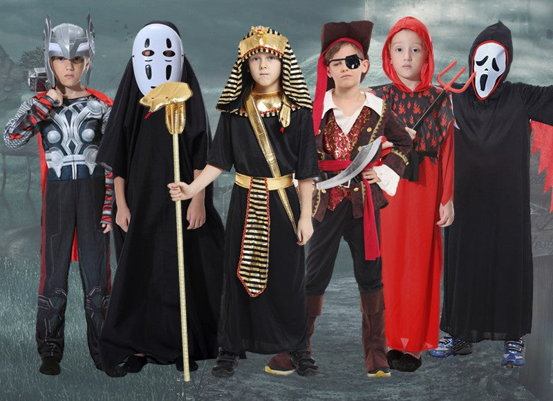 Full Set Exciting Halloween Costume for Boys - Theone Apparel