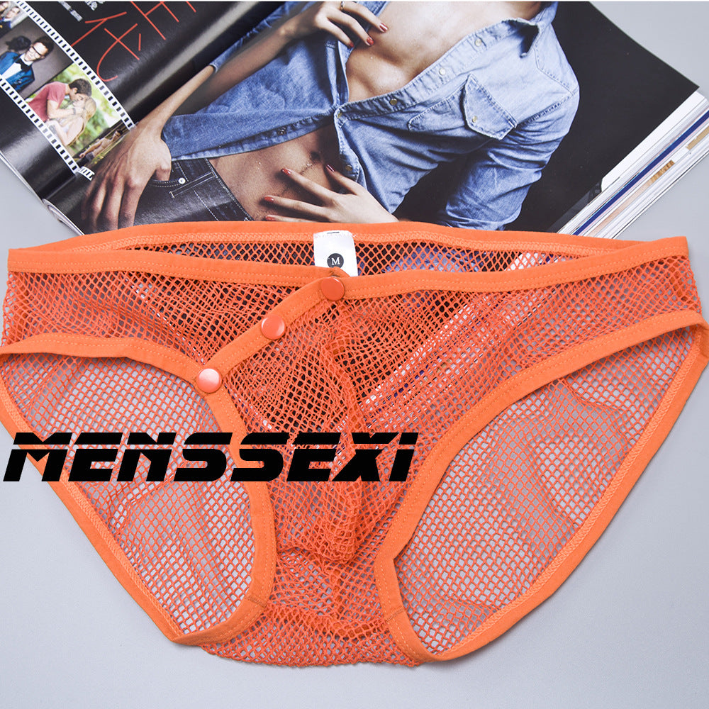 Transparent Mesh Men's Underwear