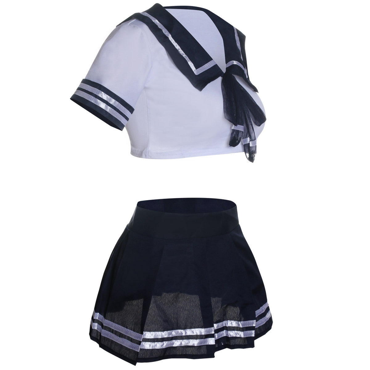 Sexy Sailor Girl Lingerie Costume Set