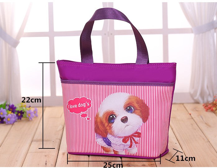 Cuteness Overload Large Zip Totes - Theone Apparel