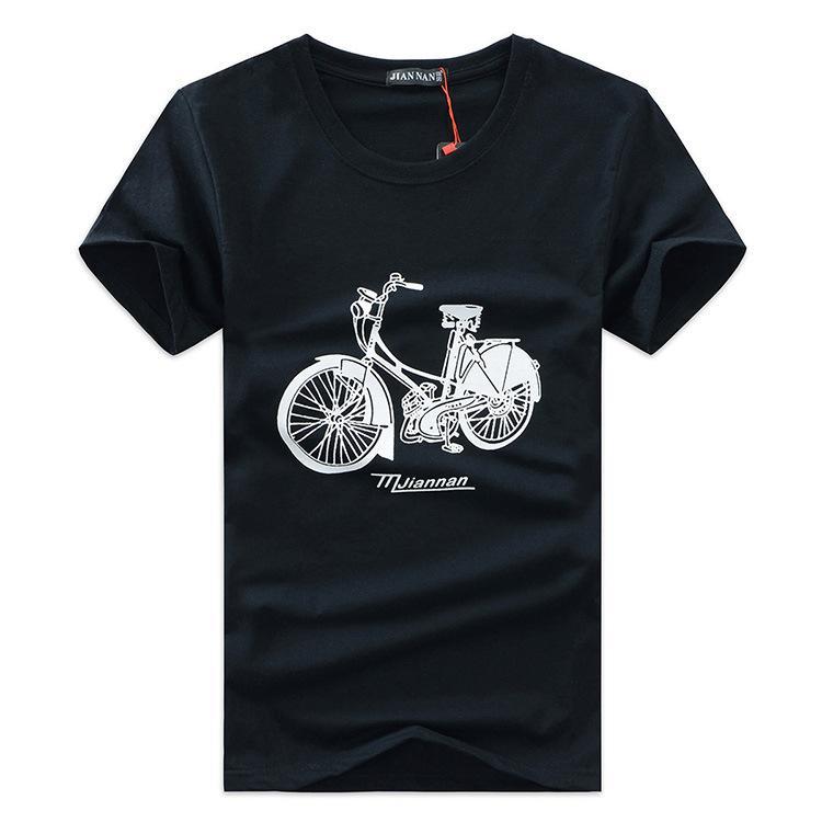 Tee grafico per incrociatore bici retrò