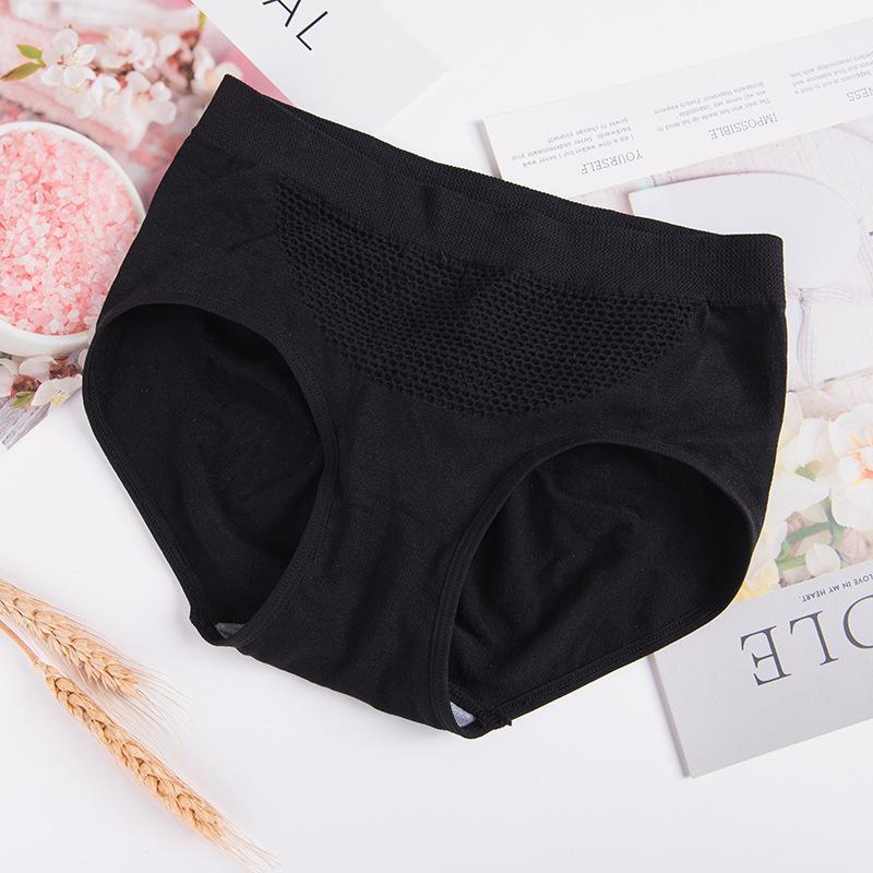 Panty atletico in maglia nera elastica