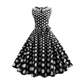 Pop Trends Polka Dot Print Kleid