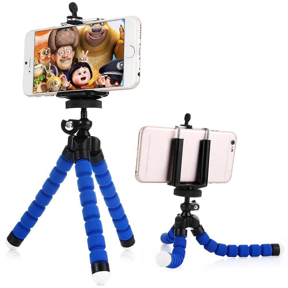 Tripod ponsel universal dengan adaptor mount